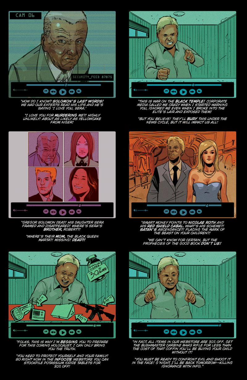 Illustration for article titled Dive Into a Mysterious, Brutal Conspiracy in This Look Inside the New Young Terrorists Collection